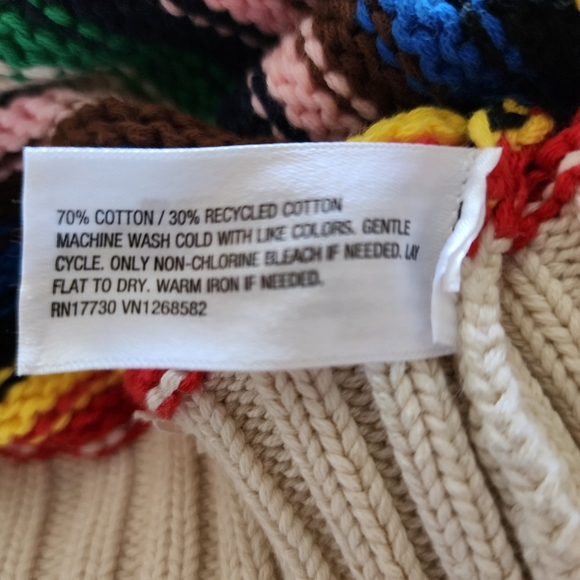 Croquet Stripe Cable Knit Sweater - Rowing Blazers x Target NWT - Picture 7 of 11